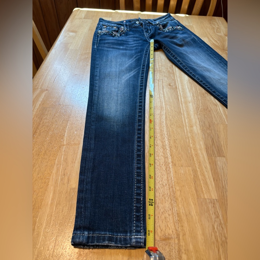 Miss Me Embellished Jewel Skinny Ankle Jeans - Picture 10 of 10